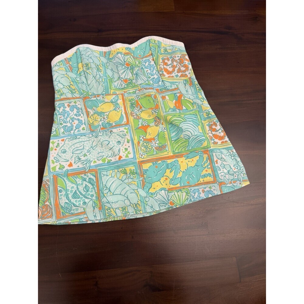 LILLY PULITZER Merianne Just Add Lemon Top RARE (107)